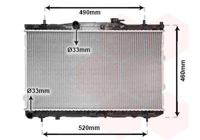 VAN WEZEL 83002074 Ψυγείο,...