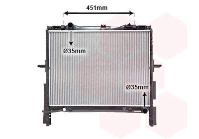 VAN WEZEL 83002133 Ψυγείο,...