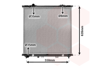 VAN WEZEL 83002175 Ψυγείο,...