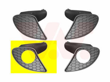 VAN WEZEL 0148594 ** Equipart ** Ventilasjonsgitter