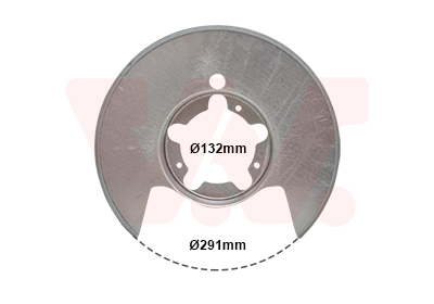 MAXGEAR 19-4382 Bremseskjold, bremseskive