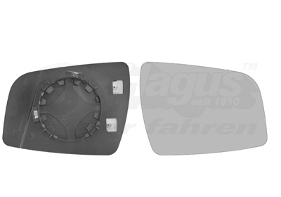 ALKAR 6431860 Speilglass, ytterspeil