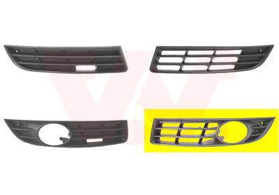 VAN WEZEL 5839593 ** Equipart ** Ventilasjonsgitter