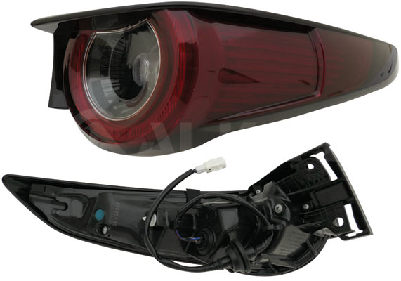 ALKAR 2202343 Tail Light Assembly Right for MAZDA