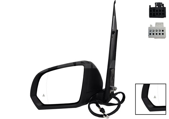ALKAR 9267711 Vonkajšie zrkadlo