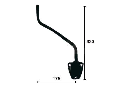 ALKAR 9401006 Στήριγμα, εξωτερικός καθρέφτης αριστερά