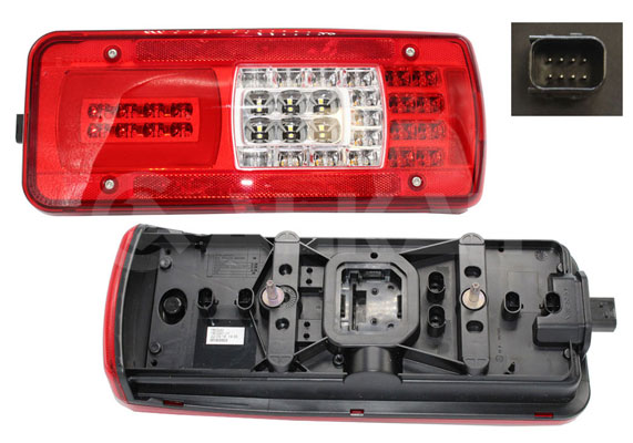 ALKAR 9751183 Tail Light Assembly Left