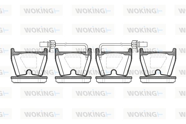 WOKING P9963.02 Σετ...