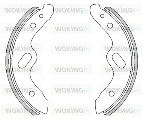 WOKING Z4475.00 Σιαγώνα φρένων