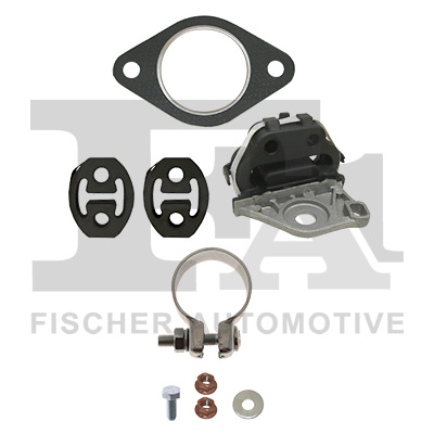 Montagesatz, Abgasanlage