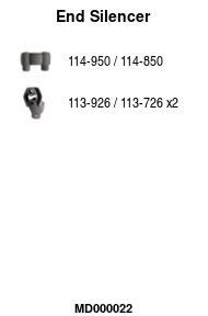 FA1 MD000022 Endschalldämpfer