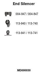 FA1 MD000030 Endschalldämpfer