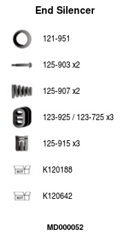 FA1 MD000052 Endschalldämpfer