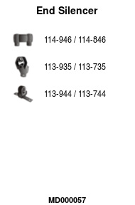 FA1 MD000057 Endschalldämpfer