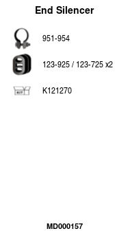 FA1 MD000157 Endschalldämpfer