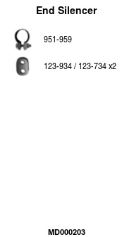 FA1 MD000203 Endschalldämpfer