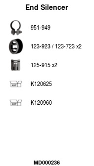 FA1 MD000236 Endschalldämpfer