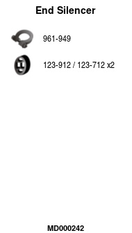 FA1 MD000242 Endschalldämpfer