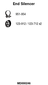 FA1 MD000246 Endschalldämpfer