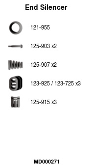 FA1 MD000271 Endschalldämpfer