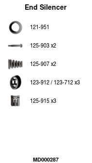FA1 MD000287 Endschalldämpfer