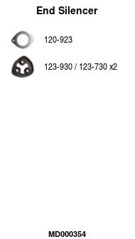 FA1 MD000354 Endschalldämpfer