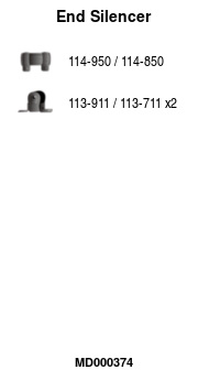 FA1 MD000374 Endschalldämpfer