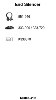 FA1 MD000419 Endschalldämpfer