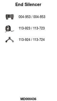 FA1 MD000436 Endschalldämpfer