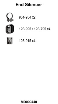 FA1 MD000440 Endschalldämpfer