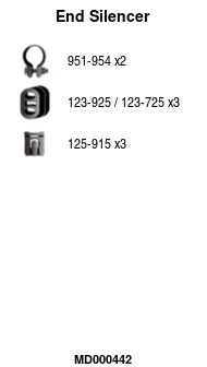 FA1 MD000442 Endschalldämpfer