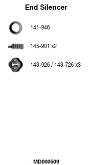 FA1 MD000509 Endschalldämpfer