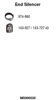 FA1 MD000520 Endschalldämpfer