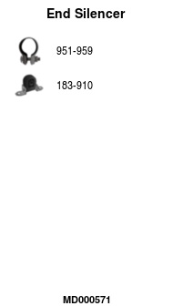 FA1 MD000571 Endschalldämpfer