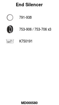 FA1 MD000580 Endschalldämpfer