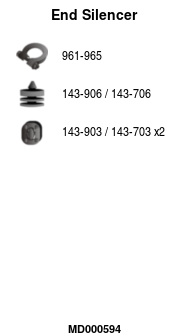 FA1 MD000594 Endschalldämpfer