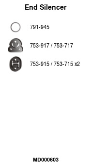 FA1 MD000603 Endschalldämpfer