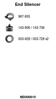 FA1 MD000610 Endschalldämpfer