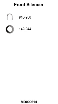 FA1 MD000614 Vorschalldämpfer