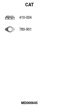 FA1 MD000645 Krümmerkatalysator