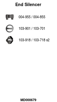 FA1 MD000679 Endschalldämpfer