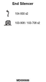 FA1 MD000686 Endschalldämpfer