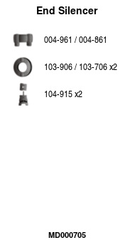 FA1 MD000705 Endschalldämpfer