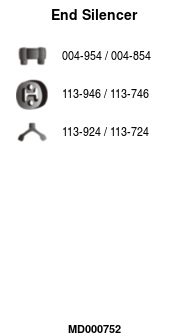 FA1 MD000752 Endschalldämpfer