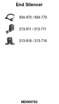 FA1 MD000762 Endschalldämpfer