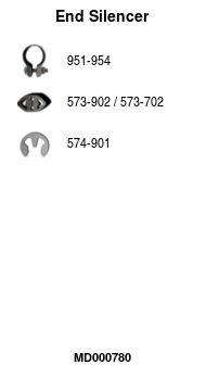 FA1 MD000780 Endschalldämpfer