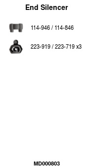 FA1 MD000803 Endschalldämpfer