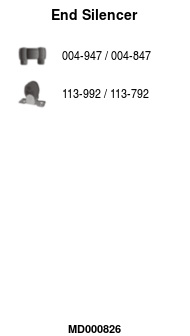 FA1 MD000826 Endschalldämpfer