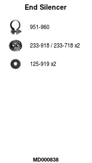 FA1 MD000838 Endschalldämpfer