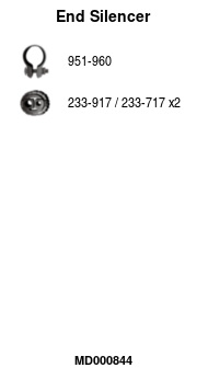 FA1 MD000844 Endschalldämpfer